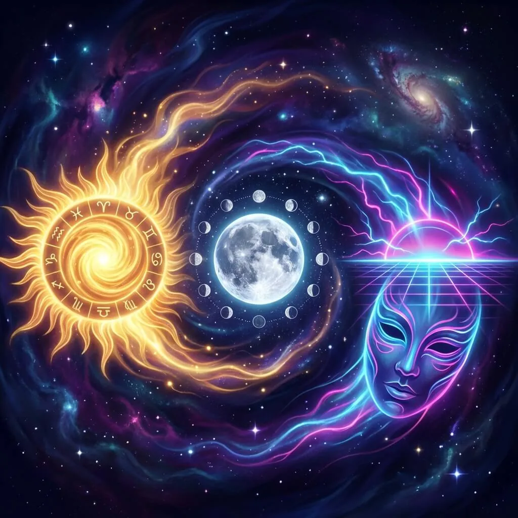 Sun moon rising signs the Big Three