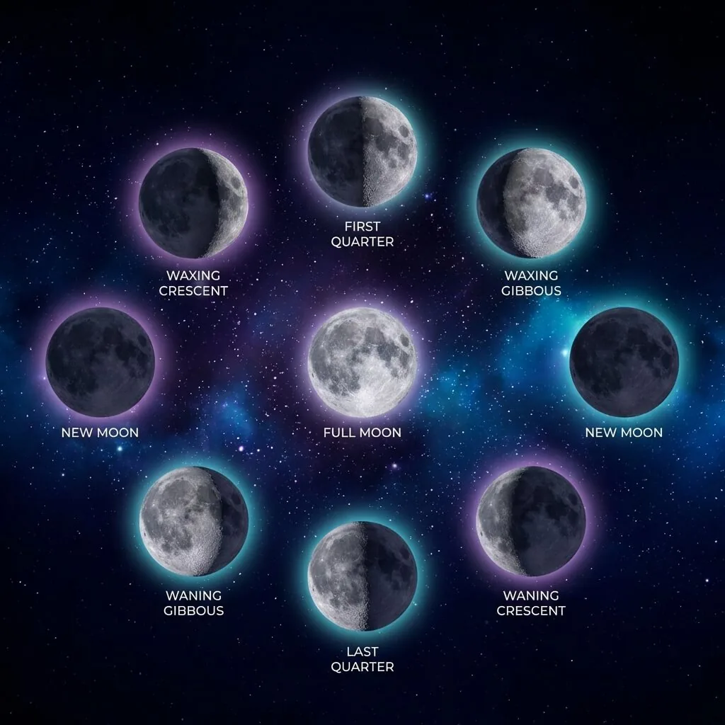 Moon sign calculator lunar phases