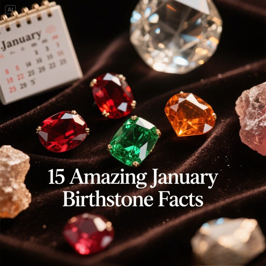 15 Amazing January Birthstone Facts: Complete Garnet Guide (Updated 2025)