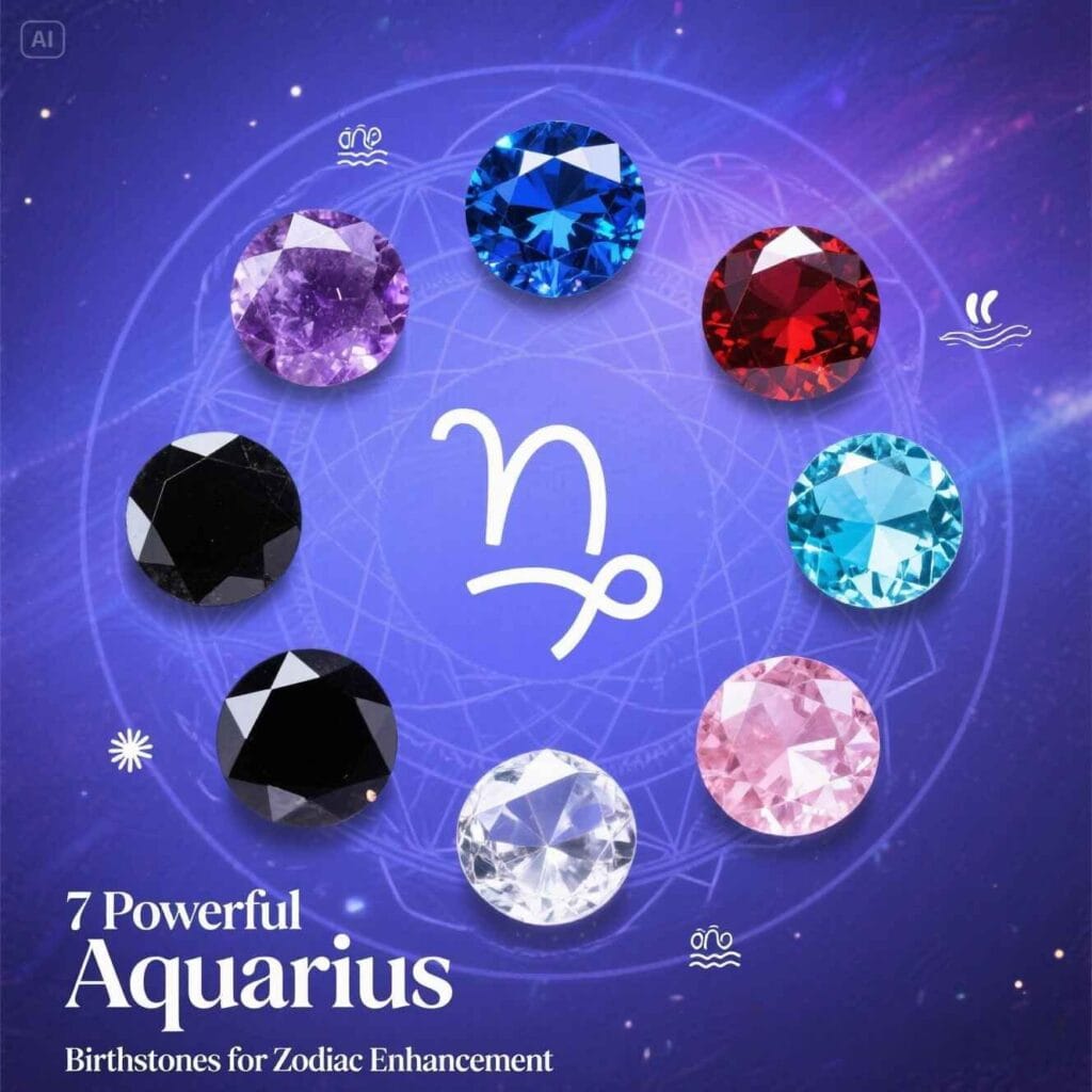 aquarius birthstones